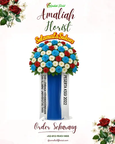 Standing Flower di Universitas Pgri Palangkaraya